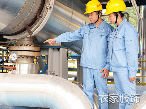 炼化兰防静电春秋季工作服